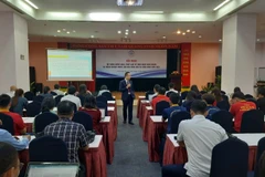 Quang cảnh buổi tập huấn.