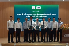 Sở Khoa học và Công nghệ Thành phố Hồ Chí Minh, Thống kê Thành phố Hồ Chí Minh, Trường Kinh tế, Luật và Quản lý nhà nước UEH ký kết biên bản ghi nhớ hợp tác.