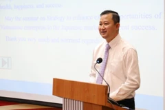 Ông Trần Phú Lữ, Giám đốc Trung tâm Xúc tiến thương mại và đầu tư Thành phố Hồ Chí Minh phát biểu tại hội thảo.