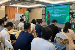Quang cảnh phát động, triển khai cuộc thi Dự án Khởi nghiệp xanh lần 11.
