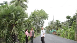 Ông Thạch Việt, người có uy tín ở xã Trà Côn, huyện Trà Ôn, tỉnh Vĩnh Long.
