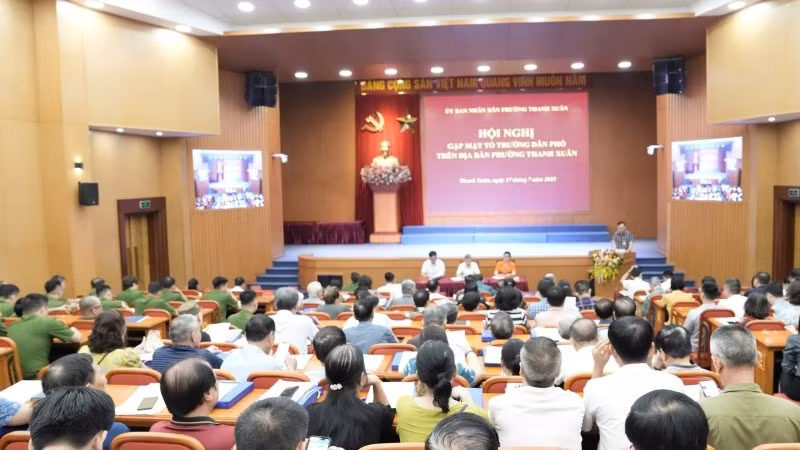 Phường Thanh Xuân hiện có 90 tổ dân phố với quy mô dân số trên 106.000 người.