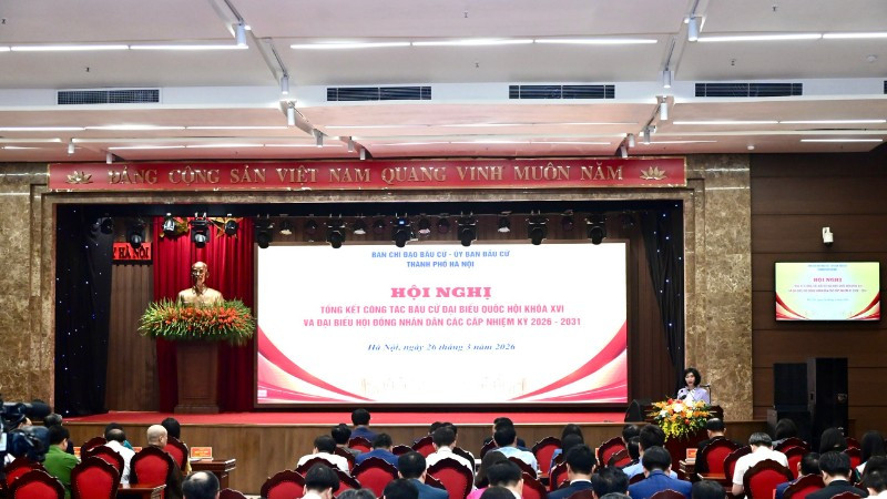 Hà Nội là địa phương đầu tiên trên cả nước tổng kết công tác bầu cử.