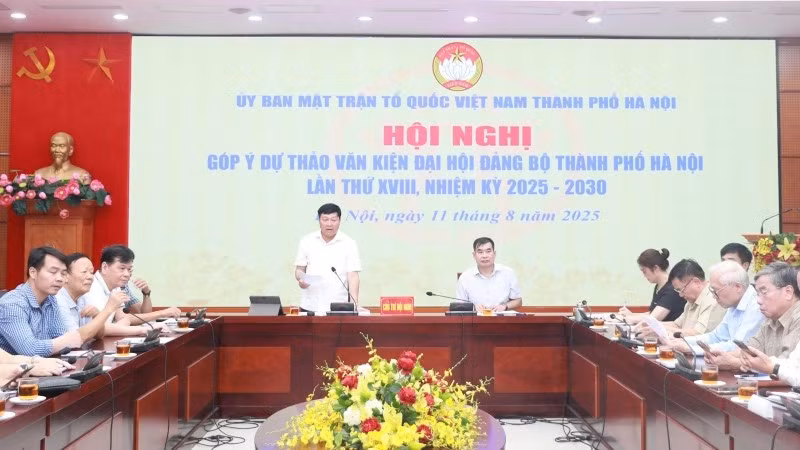 Tại hội nghị các chuyên gia, nhà khoa học đã thể hiện tinh thần trách nhiệm, tâm huyết và sự nhất trí cao với dự thảo văn kiện.