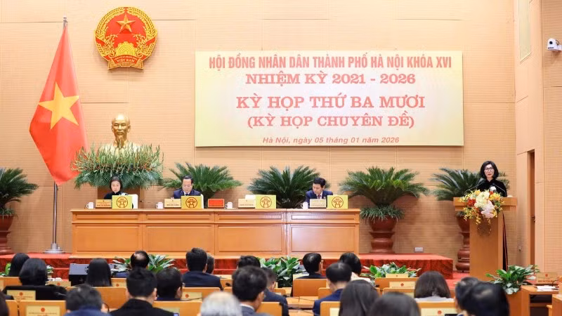 Tại kỳ họp thứ 30 của nhiệm kỳ 2021-2026, Hội đồng nhân dân thành phố Hà Nội đã xem xét nội dung về nhân sự, kiện toàn chức danh chủ chốt.