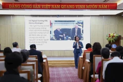 Bà Phạm Thu Hằng - Người phát ngôn Bộ Ngoại giao đã đề cập nhiều nội dung liên quan tới tình hình thế giới và khu vực. 