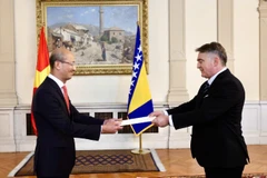 Đại sứ Bùi Lê Thái đã trân trọng trình Thư ủy nhiệm của Chủ tịch nước Việt Nam lên Chủ tịch Hội đồng Tổng thống Bosnia và Herzegovina Željko Komšić. 