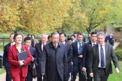 Tổng Bí thư Tô Lâm tại Đại học Oxford. (Ảnh: Thống Nhất – TTXVN)