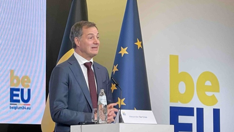 Cựu Thủ tướng Bỉ Alexander De Croo. (Ảnh: Hương Giang/TTXVN)