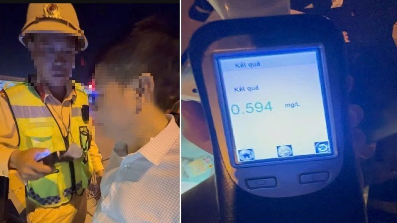 Tài xế vi phạm mức cao nhất được quy định tại Nghị định 168/2024/NĐ-CP.