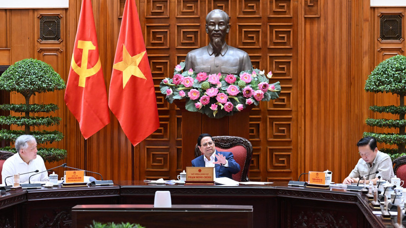 Thủ tướng Phạm Minh Chính chủ trì cuộc họp của Ban Chỉ đạo về nội dung sắp xếp đơn vị sự nghiệp công lập thuộc các bộ, ngành, địa phương.