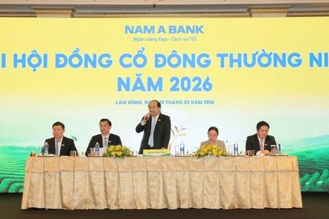 Ban chủ tọa Đại hội đồng cổ đông thường niên năm 2026.