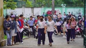 Học sinh Thành phố Hồ Chí Minh tham gia Kỳ thi truyển sinh lớp 10 công lập năm học 2025-2026.