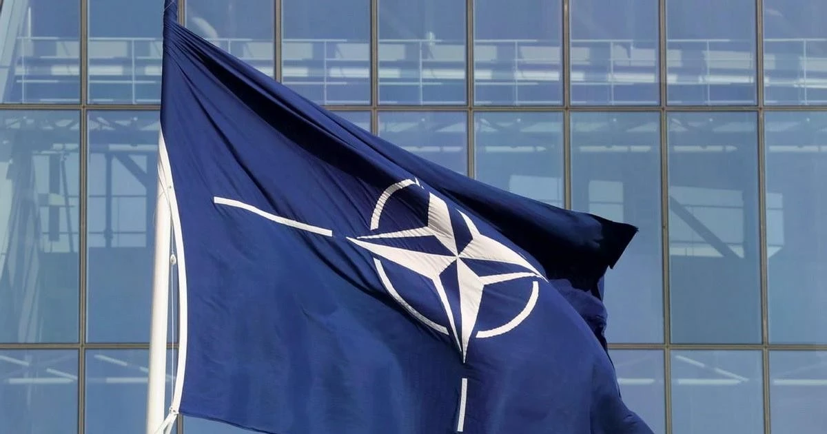 Cờ của NATO. (Ảnh: IDCPC)