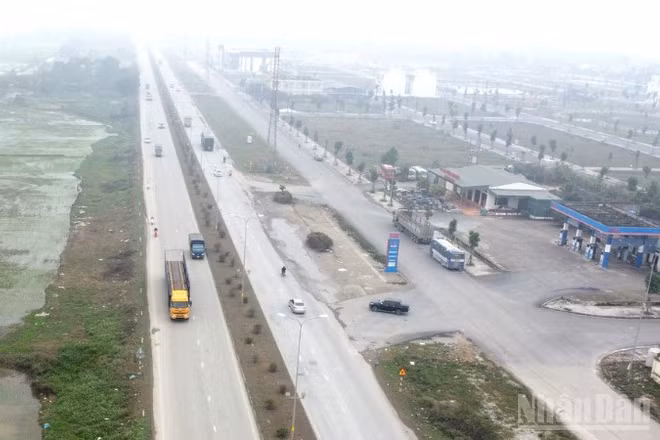 Một đoạn trên tuyến tránh phía đông thành phố Thanh Hóa.