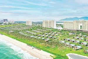 Một góc Khu du lịch bắc bán đảo Cam Ranh.