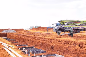 Hiện nay, tiến độ xây dựng các trường liên cấp biên giới ở Gia Lai vẫn còn khá chậm.