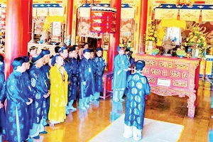 Đền thờ Vua Hàm Nghi và các tướng sĩ Cần Vương ở Cam Lộ.