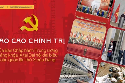 Báo cáo chính trị của Ban Chấp hành Trung ương Đảng khóa IX tại Đại hội đại biểu toàn quốc lần thứ X của Đảng