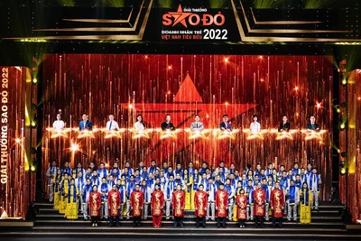 Giải thưởng Sao Đỏ - Doanh nhân trẻ Việt Nam tiêu biểu đã qua 13 lần tổ chức, đã bình chọn và tôn vinh hơn 600 lượt doanh nhân trẻ tiêu biểu, trong đó có 127 doanh nhân Sao Đỏ.