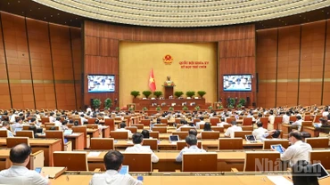 Quang cảnh phiên họp của Quốc hội, ngày 11/6/2025. (Ảnh: DUY LINH)