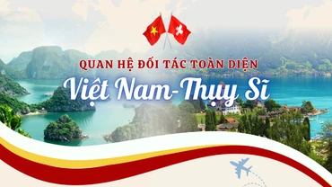 [Infographic] Quan hệ Đối tác toàn diện Việt Nam-Thụy Sĩ