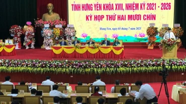 Kỳ họp thứ 29, Hội đồng nhân dân tỉnh Hưng Yên khóa XVII, nhiệm kỳ 2021-2026.