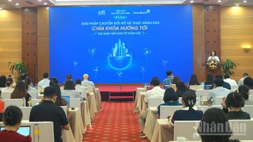 Quang cảnh hội thảo. (Ảnh: TRUNG HƯNG)