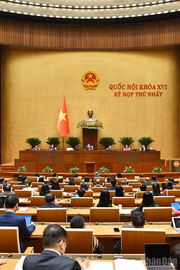 Kỳ họp thứ nhất, Quốc hội khóa XVI