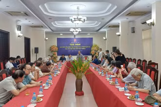 Toàn cảnh Hội thảo "Vai trò của văn học trong quá trình bảo vệ giá trị văn hóa truyền thống".