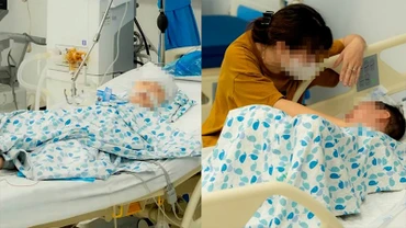 [Video] Bệnh viện Nhi Hà Nội cấp cứu hai bệnh nhi trong vụ tai nạn liên hoàn