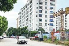 Khu nhà ở xã hội tại phường Phố Hiến, tỉnh Hưng Yên.