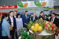 Khách tham quan không gian Triển lãm quốc tế Công nghiệp Thực phẩm Việt Nam 2025-Vietnam Foodexpo 2025. (Ảnh: THẾ ANH) 