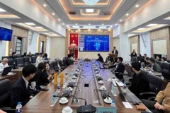 Quang cảnh Tọa đàm Startup AI với các nhà đầu tư Global Demoday & Pitching Việt Nam-Hàn Quốc 2025. (Ảnh: MINH NHẬT)