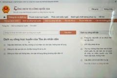 Dự thảo Nghị quyết nêu rõ cơ quan, tổ chức, cá nhân thực hiện gửi đơn khởi kiện, yêu cầu kèm theo tài liệu, chứng cứ mà mình hiện có trên Hệ thống điện tử giải quyết thủ tục tố tụng, hành chính tư pháp qua Cổng dịch vụ công quốc gia. (Ảnh minh họa. Nguồn: TH)