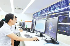 Trung tâm Điều hành thông minh tỉnh Bình Phước. (Ảnh: NHẤT SƠN)