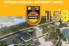 Vị trí của Đại học Quốc gia Hà Nội trong bảng xếp hạng QS Châu Á 2026. 