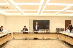 Thứ trưởng Tư pháp Phan Chí Hiếu chủ trì phiên họp Hội đồng thẩm định Dự án Luật Tiếp cận thông tin (sửa đổi). (Ảnh: TL)