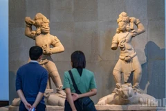 Phòng trưng bày Đồng Dương tại Bảo tàng Điêu khắc Chăm Đà Nẵng.