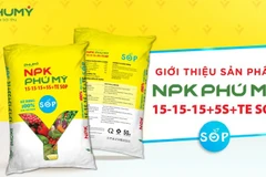 Phân bón Phú Mỹ chính thức ra mắt sản phẩm mới NPK PHÚ MỸ 15-15-15+5S+TE SOP sử dụng 100% Kali Sulphate