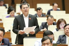 Đại biểu Dương Khắc Mai (Đoàn Lâm Đồng). (Ảnh: DUY LINH)