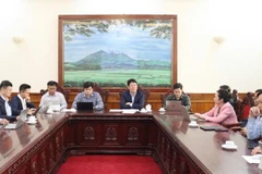 Quang cảnh buổi làm việc. (Ảnh: TL)