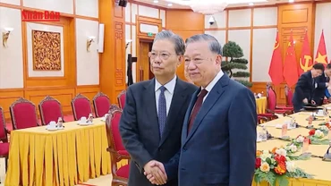 [Video] Tổng Bí thư Tô Lâm tiếp Ủy viên trưởng Nhân đại toàn quốc Trung Quốc Triệu Lạc Tế