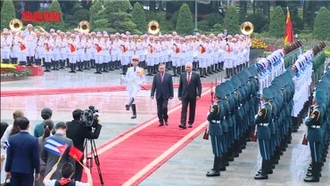 [Video] Tổng Bí thư Tô Lâm đón, hội đàm với Bí thư thứ Nhất, Chủ tịch nước Cộng hòa Cuba 