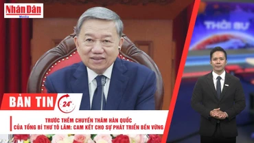 [Video] Thời sự 24h ngày 8/8/2025: Chuyến thăm Hàn Quốc của Tổng Bí thư Tô Lâm: Cam kết cho sự phát triển bền vững