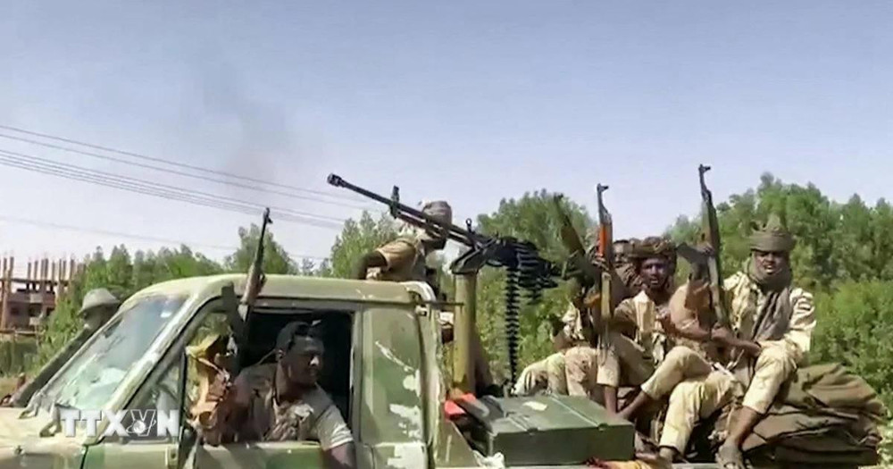 Lực lượng Hỗ trợ nhanh (RSF) bán quân sự của Sudan. (Nguồn: TTXVN)