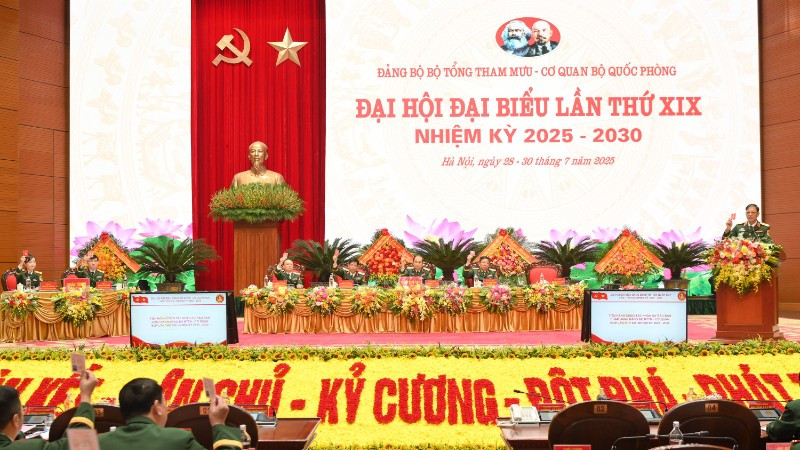 Quang cảnh đại hội. (Ảnh: THẾ ĐẠI)