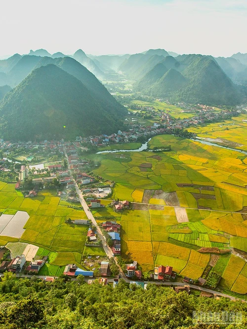 Nắng chiều Bắc Sơn.