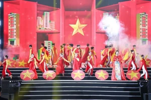 Một tiết mục biểu diễn tại chương trình.