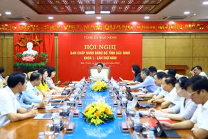 Hội nghị lần thứ 5 Ban Chấp hành Đảng bộ tỉnh Bắc Ninh khóa I.